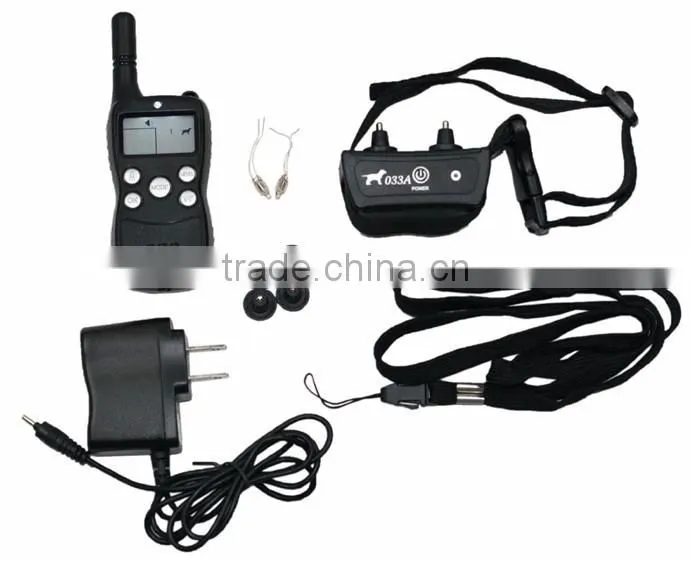 Dog remot training waterproof shock collar for 3 dogs training LY033