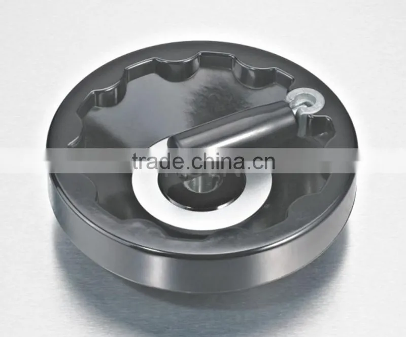 cheap wholesale aluminum handwheel with folding handle