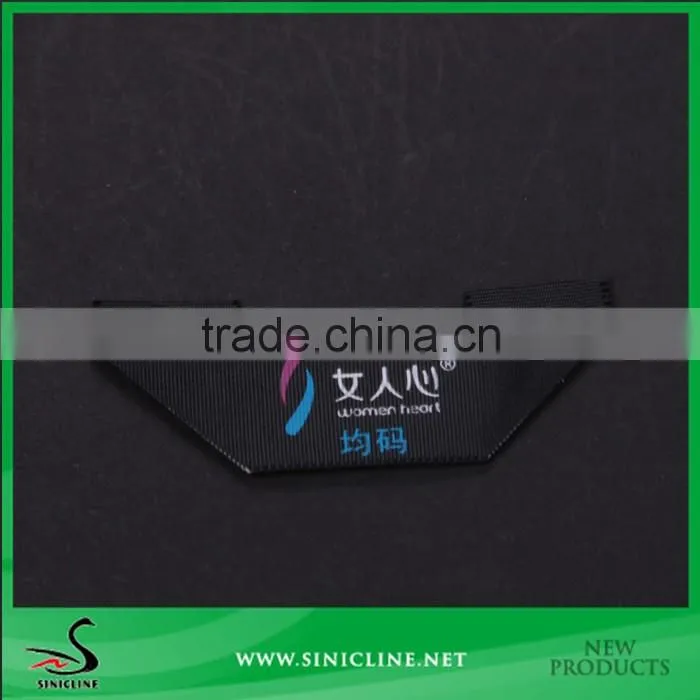 Sinicline Design custom polyester woven labels