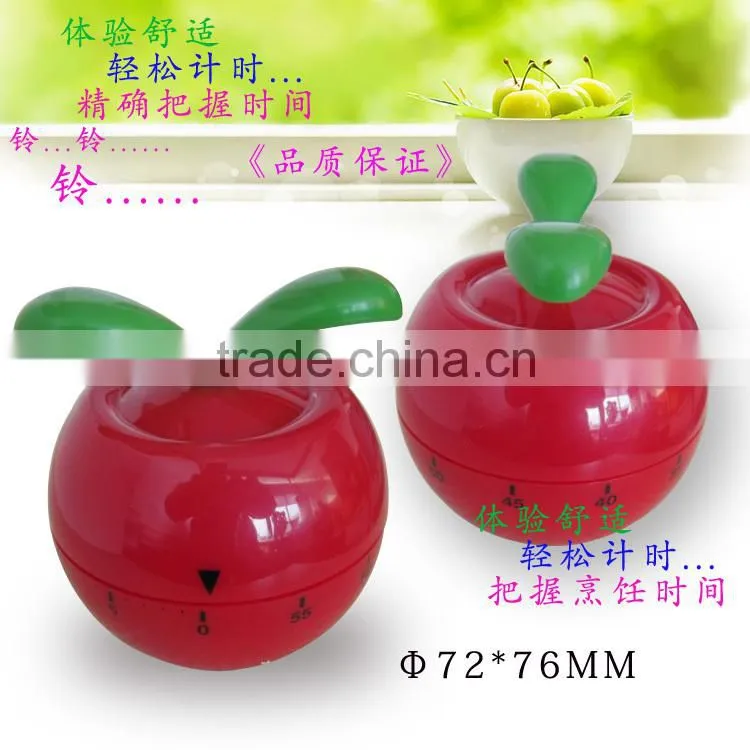New novelty fruit shaped kitchen timer,vegetable shape kitchen timer