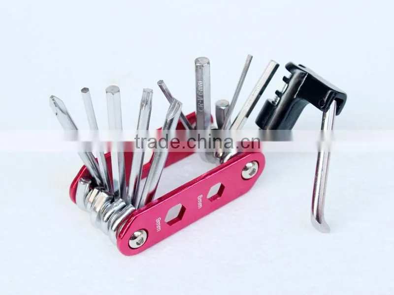 Mountain Bicycle Multi RepairTool with A T25 Disc Brake Tool