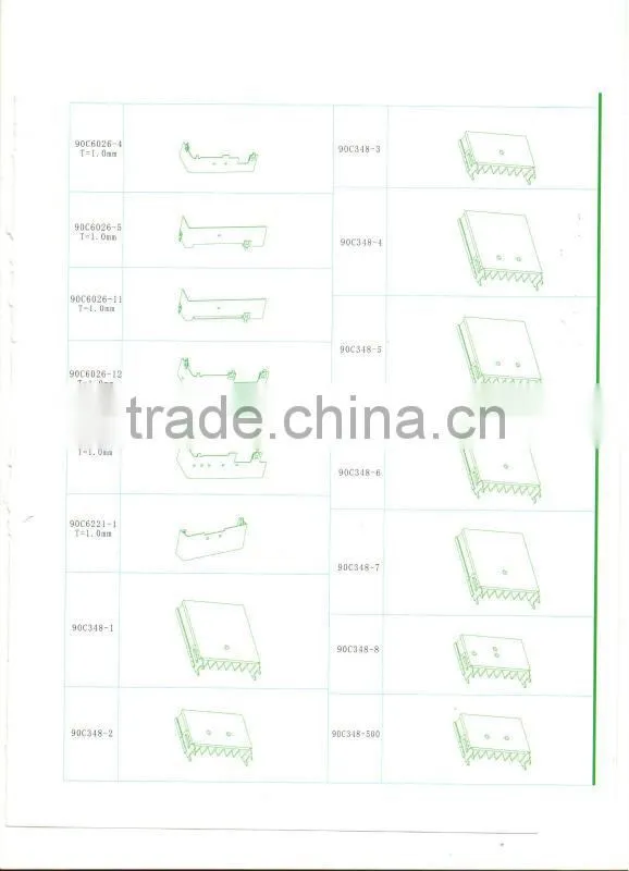 Brilliance OEM factory led aluminum extrusion heat sink