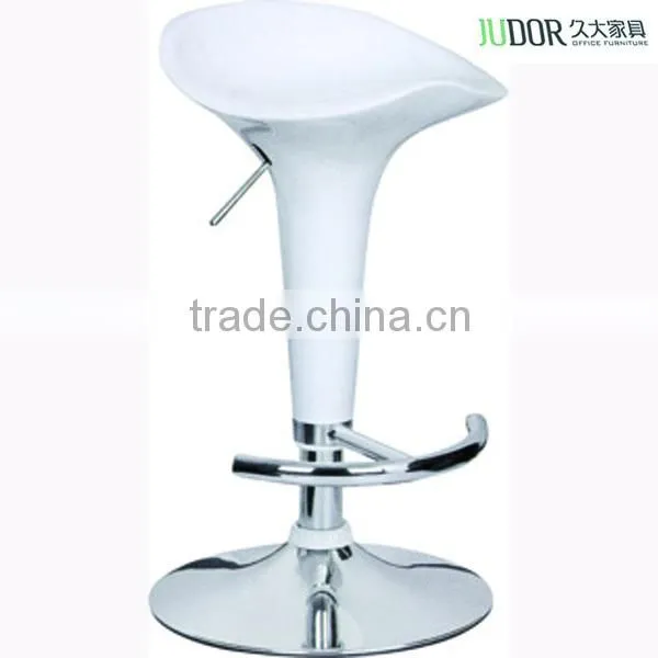 Red ABS Plastic Adjustable leather bar stool K-1002