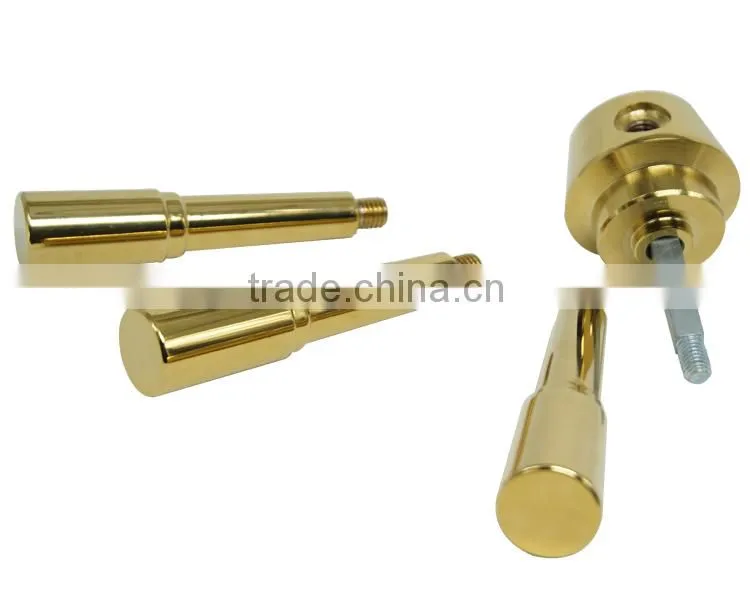 Online shopping 3-Spoke Golden Satin Chrome Safe Handle JN 715T