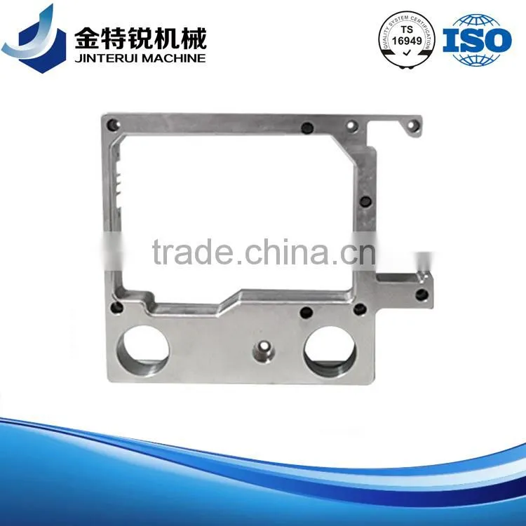 Custom CNC Machined Prototype Aluminium Parts With Blue Anodizing