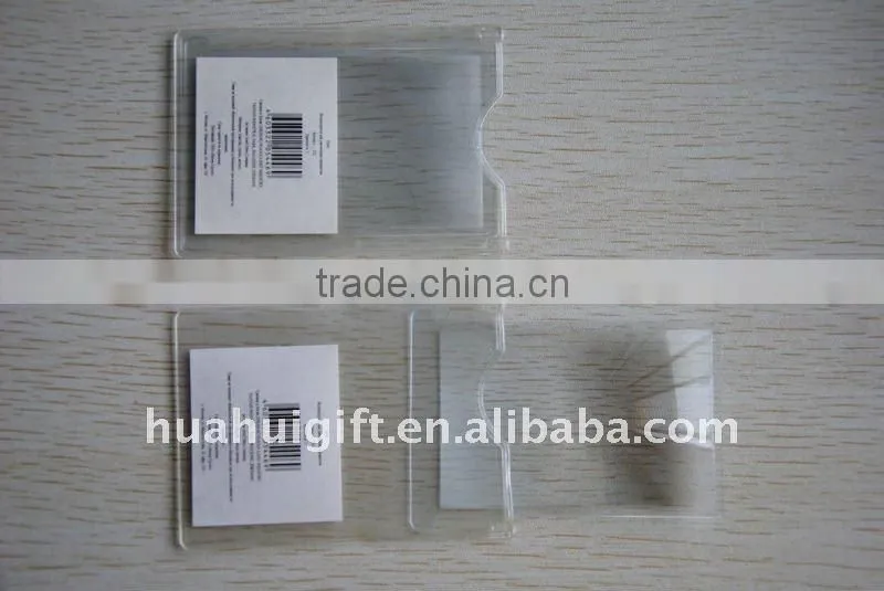 magnifying business cards