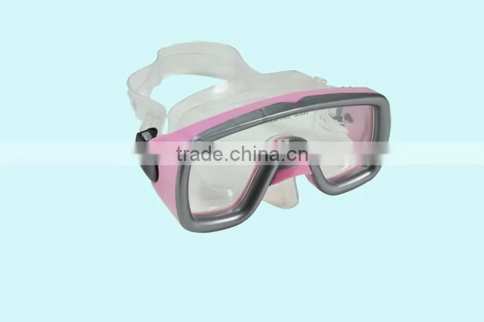 Sea Silicone Frameless Diving Mask With Easy Adjustable Head Strap