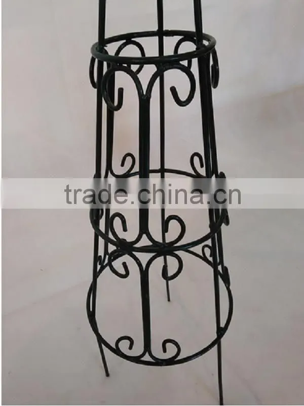 china metal garden flower support