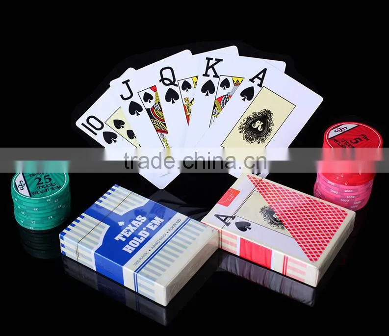 UV Resistant Printing Poker Bridge Solitaire Playing Cards,Competitive price custom playing poker cards---DH20619