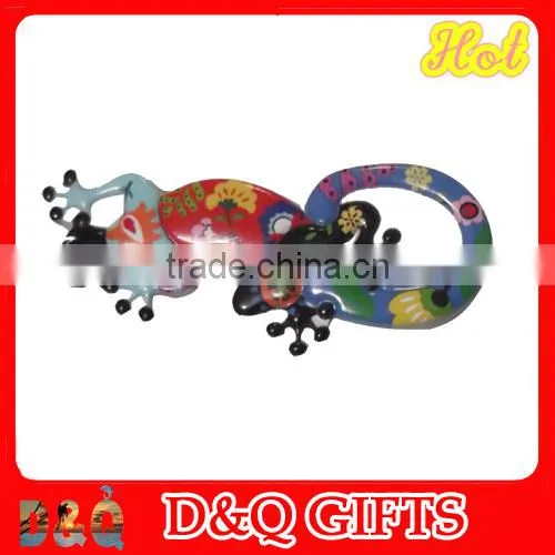 Resin souvenir lizard fridge magnet