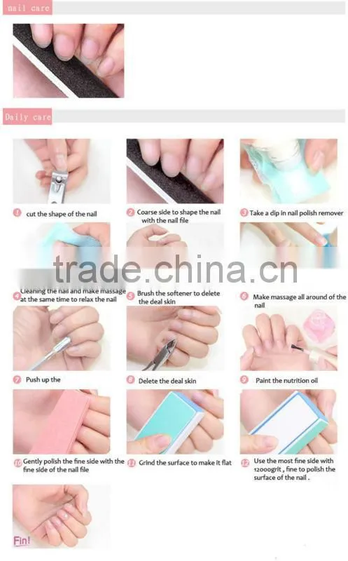 beautiful girl nail file