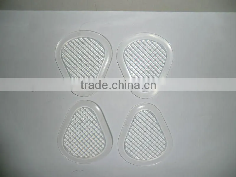 adhesive silicone gel shoe pads for ladies