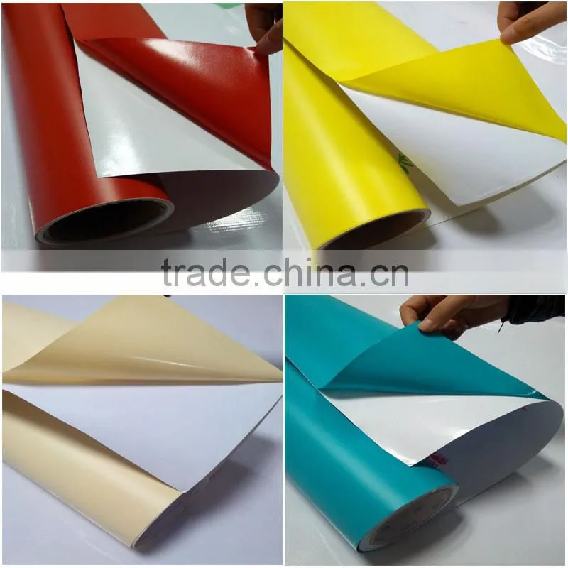 High Quality Advertising Decoration Self Adhesive Color Plotter Cutting Vinyl