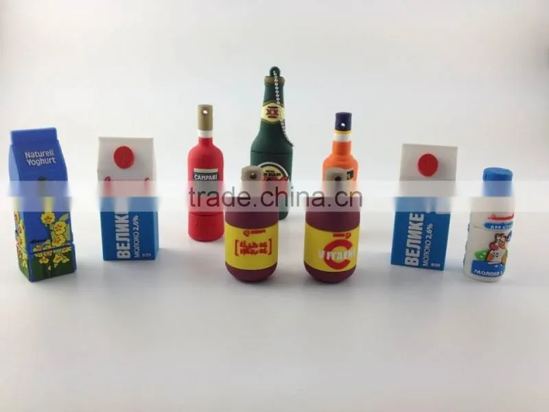 Colorful promotional gift item custom branded logo 4GB, 8GB, 16GB twister usb flash drive with gift box package