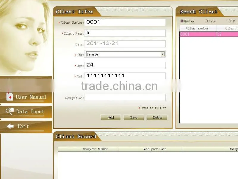 Magic Mirror Face Analyzer AYJ-J002
