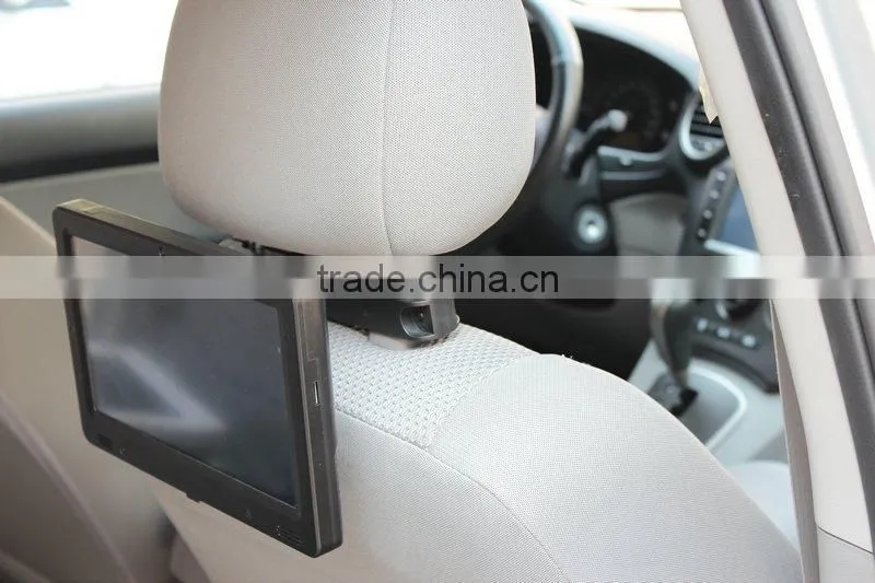 9 Inch Taxi Advertising Touch Screen Hang On The Headrest With VESA Holder