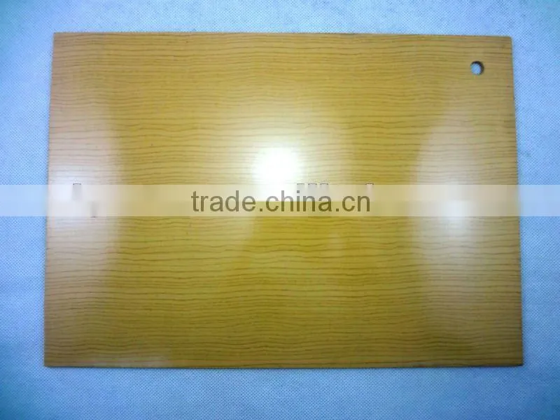 Wooden pattern rubber soling sheets for shoe from Atom Shoes Material Limited