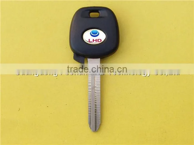 Auto remote Toyota transponder key blank with TOY43 blade