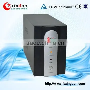 Modified Wave 12VDC 220VAC Single Phase LED 1000VA/600W Portable Inverter with Built-in 7.2AH*2 Battery Backup UPS