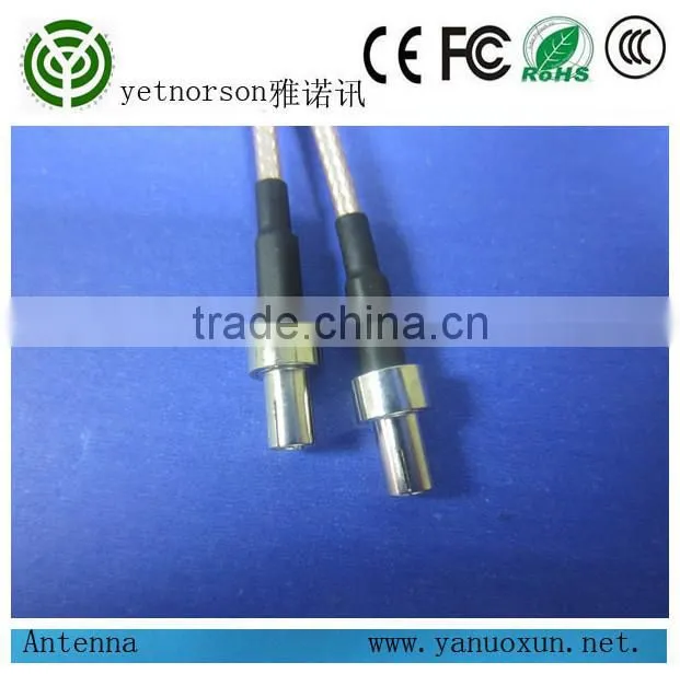 rf cable assembly 316 cable with a SMA female to two TS9 connectors