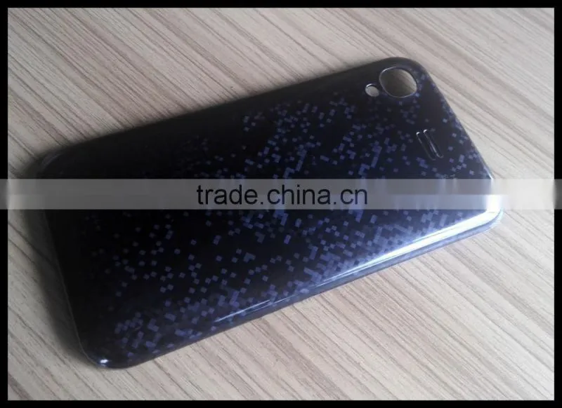 IMD/IML battery covers for smartphones 3D galvanised effect