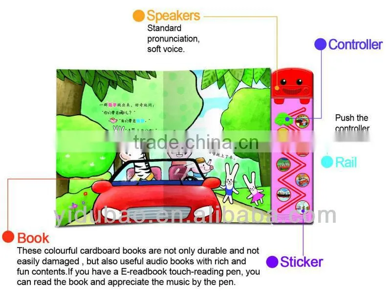 2013 the newest Kids' Eco-friendly cartoon coloring book