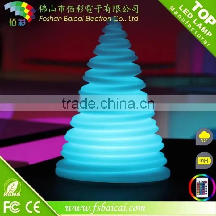 PE Material Rechargeable colorful Christmas Led Decorative light/led christmas lights wholesale