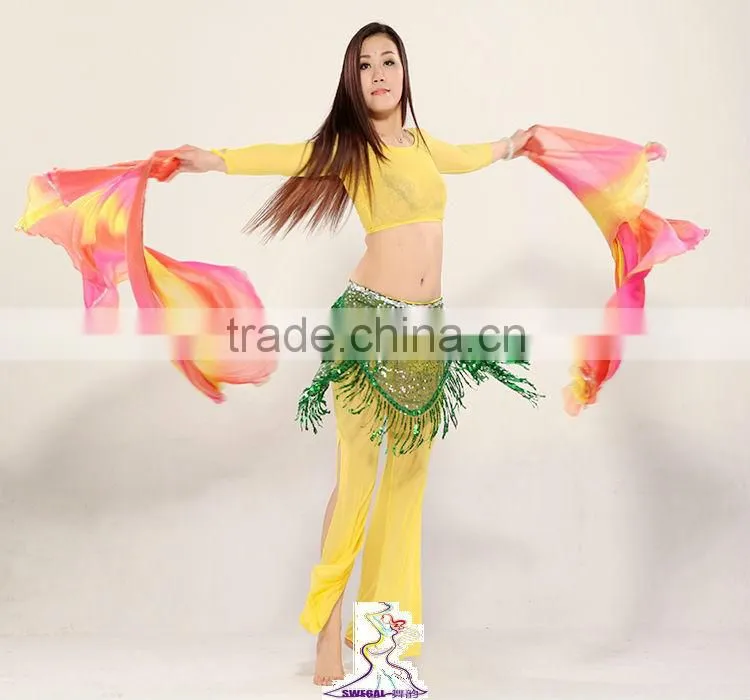 SWEGAL belly dance fan veils,belly dance hip scarf wholesale belly dance hip scarves SGBDD13010