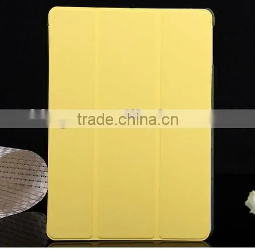 2014 new products Tri-Fold Sleep Smart Case Matte Cover Stand Holder For Apple iPad 5 5th iPad AirD0106