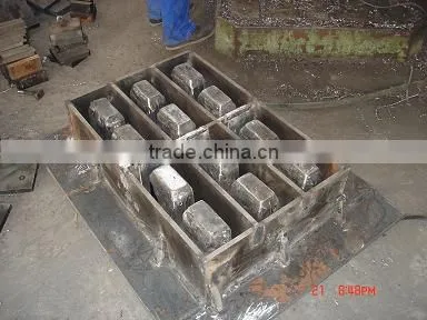 Hydraulic concrete hollow blocks & paving brick machine