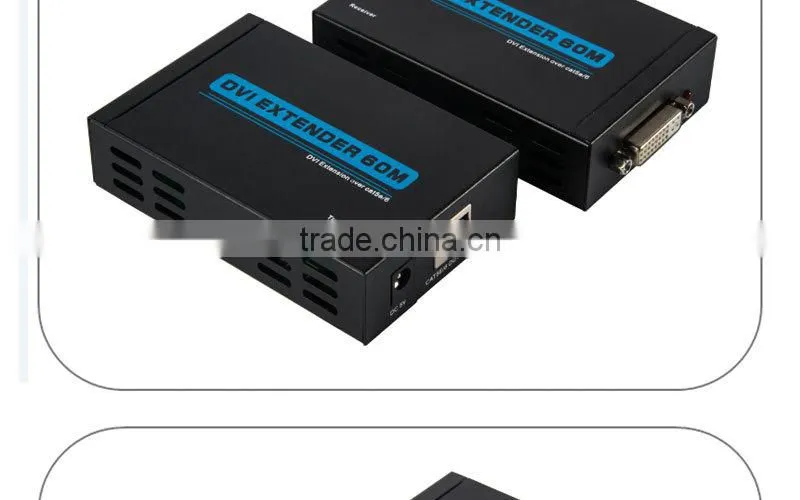 Vision DVI extender over 60m single Ethernet cat 5e/6
