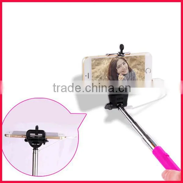 Z07-5 Selfie Stick Handheld Monopod with Bluetooth Button for Android/IOS Smart Phone