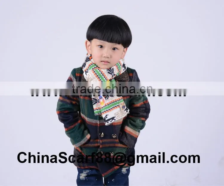 Winter children scarf
