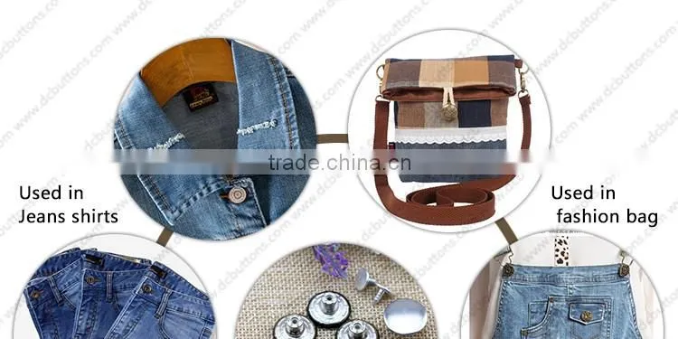 Special Design Clothing Screw Jean Button Jeans Series Jeans Button
