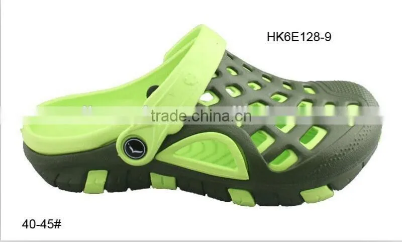 2016 Cheap Fashion EVA Clogs Double Color Garden Sandal Shoes