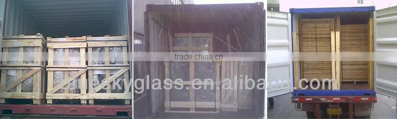 High quality tempered glass shower partition for wholesale