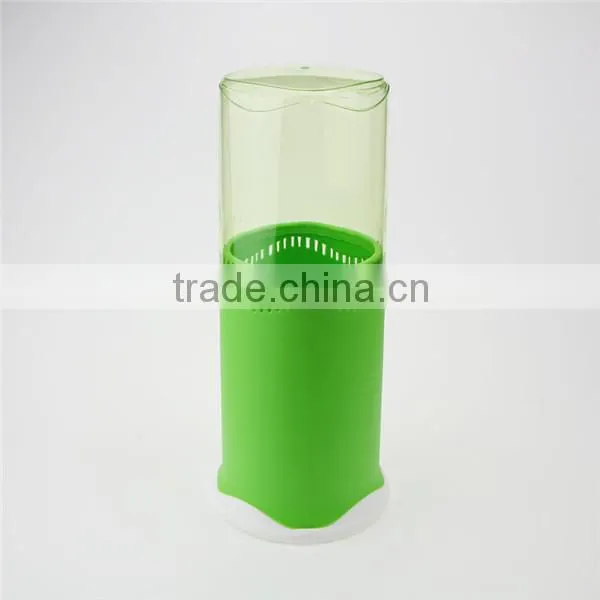 With lid plastic chopstick and spoon holder