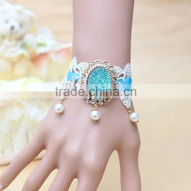 flower handmade gold shoe lace foot chain