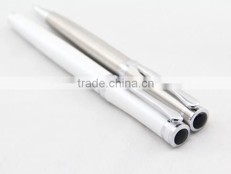 New metal white lipstick pen
