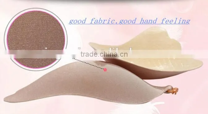 invisible adhesive V bra sexy strapless silicone bra