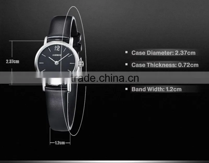 WEIDE 2015 Lady Vogue Leather Sapphire crystal Watches prices