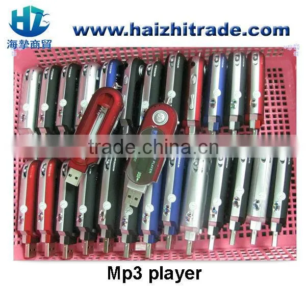 AAA battery mp3 player with TF card slot USB mp3 player sd mp3 player