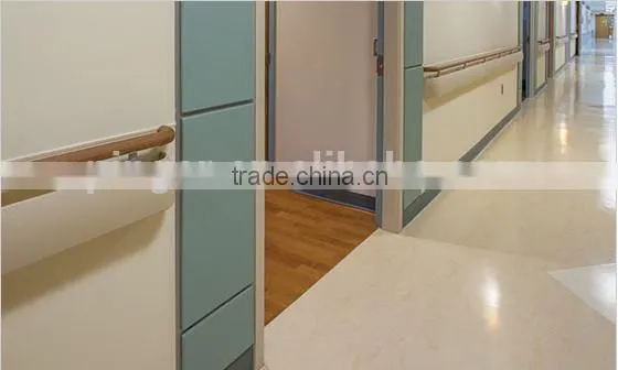Wall protection system handrails