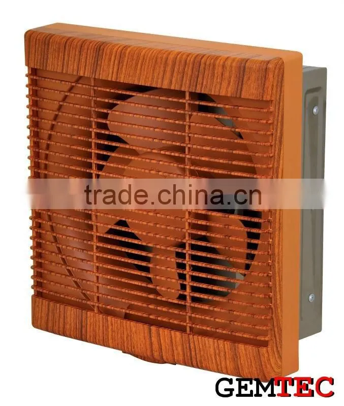 Wooden colour Wall install/mounted Classic Household/Toilet/ Air Ventilaiton square fan APB Series