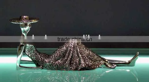 Modern figurines decoration sexy girl crafts