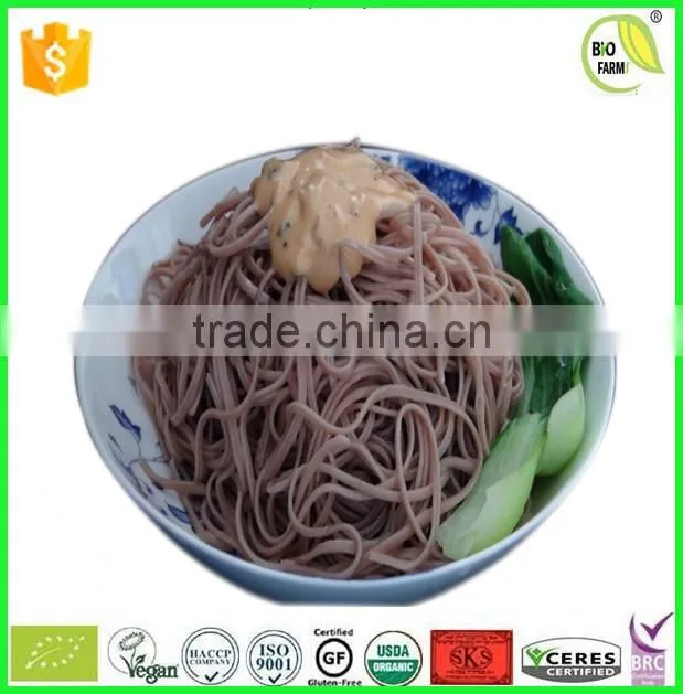black bean dry organic noodles