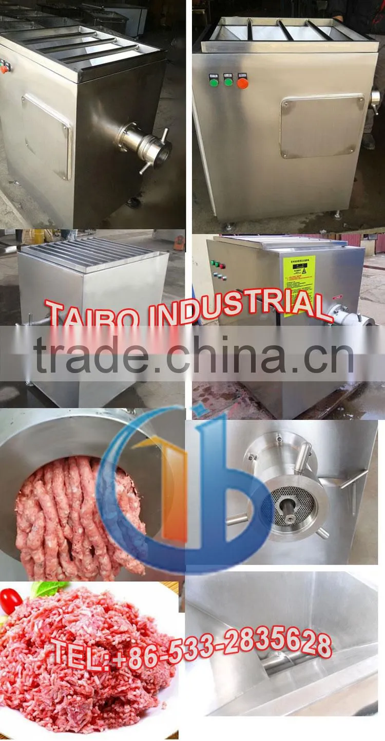 Electric meat mincer for industry and commercial