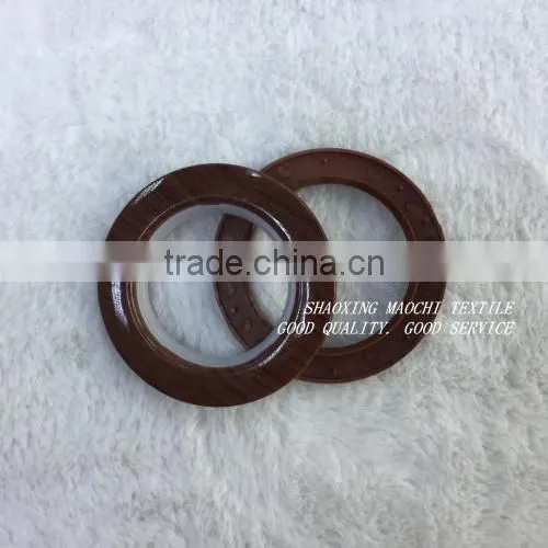wholesale plastic eyelets rings with small plastic inside fashion rings for curtains