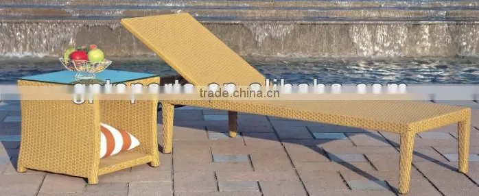 sun lounger outdoor furniture rattan furniture beach bed outoor lounge chair