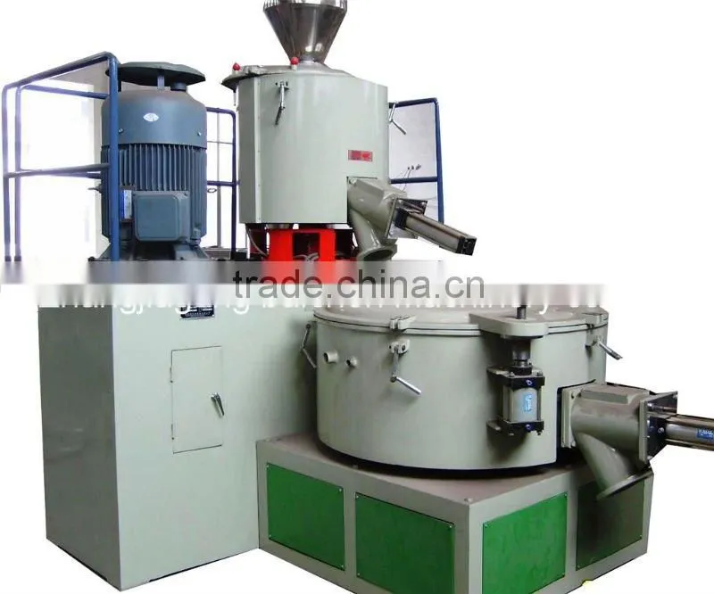 Plastic mixer for PVC powder